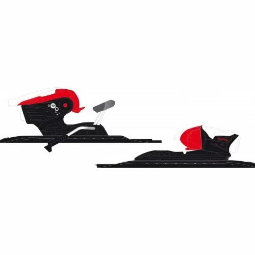Горнолыжные крепления ROSSIGNOL 12 ZIP Saphir 100 L TPI2 от магазина Супер Спорт