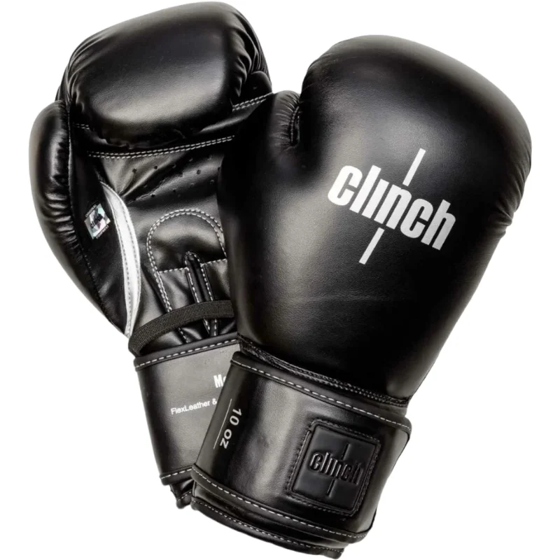 Перчатки бокс Clinch Fight 2.0 черные С137 от магазина Супер Спорт