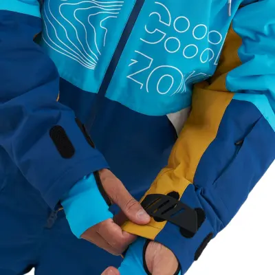 картинка Комбинезон COOl ZONE PABLO KN2130 ярко голубой индиго холодно серый карри 
