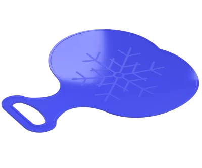 картинка Санки-ледянки "Снежинка" 