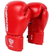 Перчатки бокс BoyBo TITAN IB-23 одобрены ФБ красный от магазина Супер Спорт