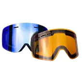 Очки горнолыжные / сноубордические со сменной линзой магнитные BIG BRO FJ037AW от магазина Супер Спорт