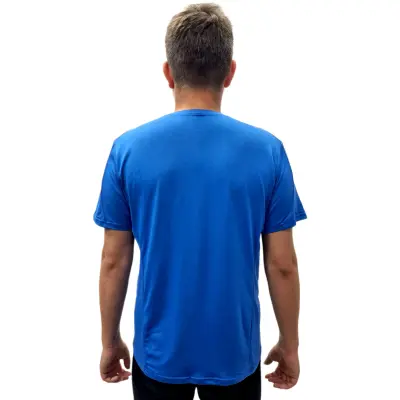 картинка Футболка компрессионная мужская синяя 