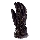 Перчатки горнолыжные Viking Jaspis черные от магазина Супер Спорт