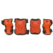 Защита роликовая TechTeam Safety line 800 черно-оранжевая от магазина Супер Спорт